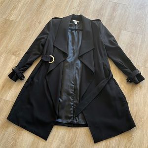 H&M Dress Trench Black Size 14